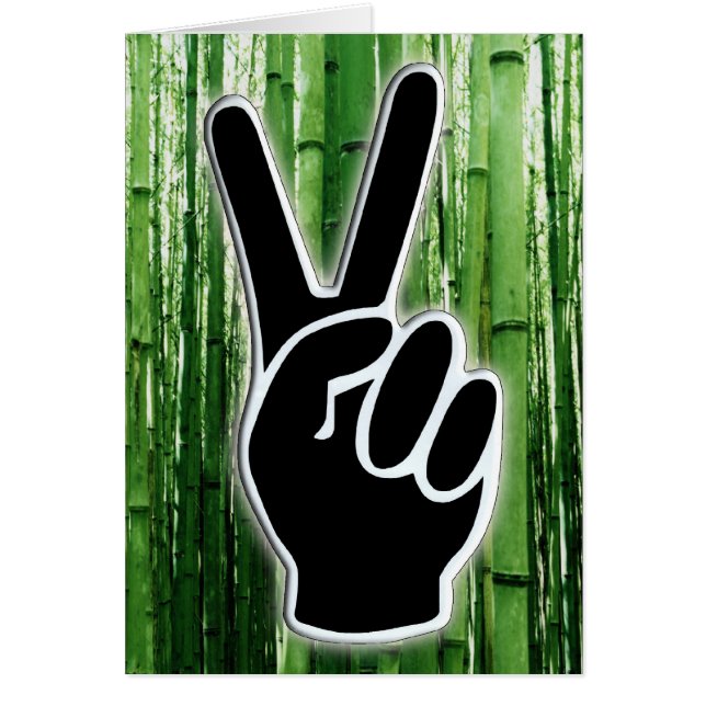 SÍMBOLO DE PAZ MANO (Frente)