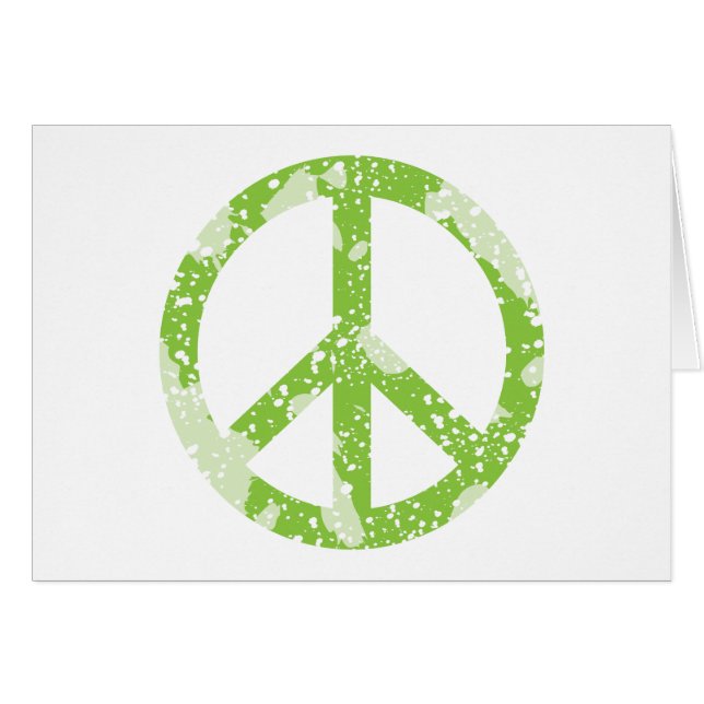 Símbolo de paz (verde) (Anverso (Horizontal))