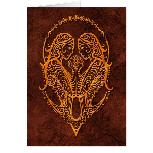 Símbolo de piedra de los géminis de Intrictate (Frente)