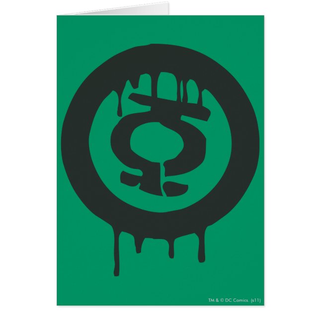 Símbolo de pintura de linterna verde (Frente)