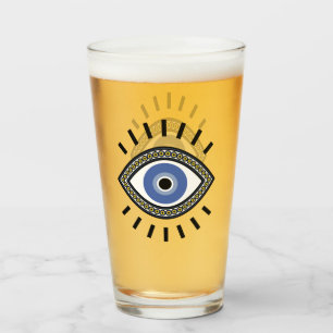 Símbolo de protección de ojos malvados, ojo azul