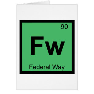 Símbolo de Química de Federal Way Washington