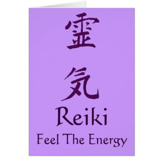 Símbolo de Reiki siente la energía personalizada