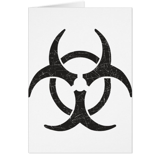 Símbolo de riesgo biológico (Frente)