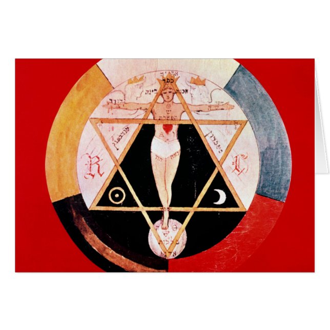 Símbolo de Rosicrucian de la orden hermética (Anverso (Horizontal))