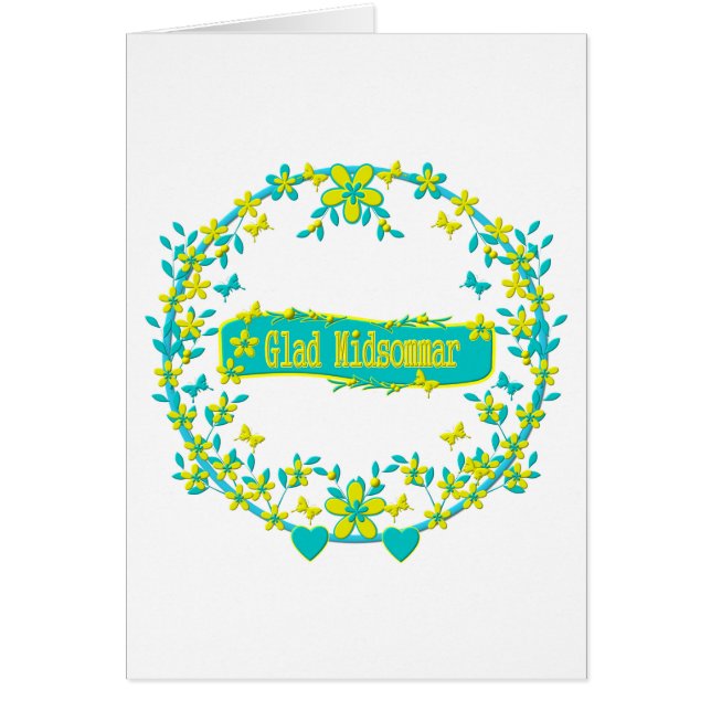 Símbolo de suecia de verano medio (Frente)