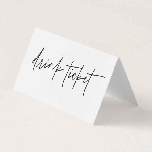 Símbolo de tarjeta Boda de boleto de bebida libre  (Anverso)