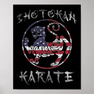 Símbolo de tigre Shotokan Karate, arte marcial de 