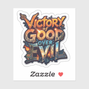 Símbolo de triunfo de Dussehra 2025 - Pegatina de 