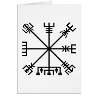 Símbolo de viking de vegvisir