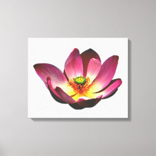 Símbolo de Yoga "LOTUS" Flor arte mural MINIMALIST