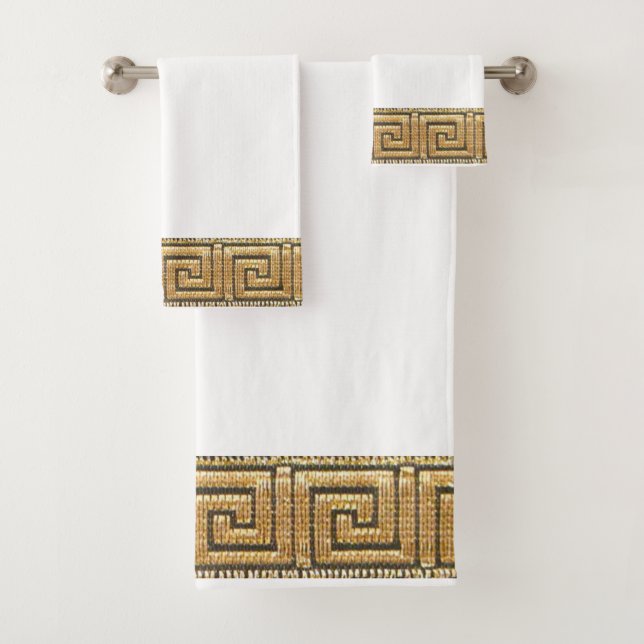 Símbolo griego clave de la vida del río Meander, o (In situ)