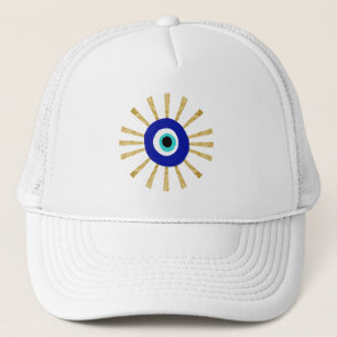 Símbolo griego de ojos malvados sombrero de camion