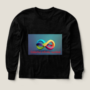 "Símbolo infinito colorido" diseñado