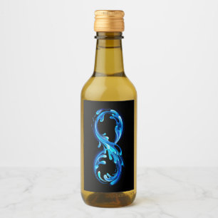 Símbolo Infinito de Agua Fría y Clara