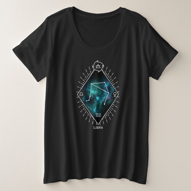 Símbolo libio de constelación y zodiaco (Anverso del diseño)