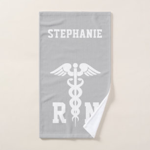 Símbolo médico de enfermera Caduceus de personaliz