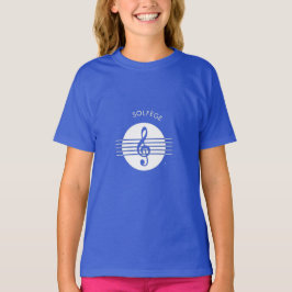 Símbolo musical de Solfege con camiseta
