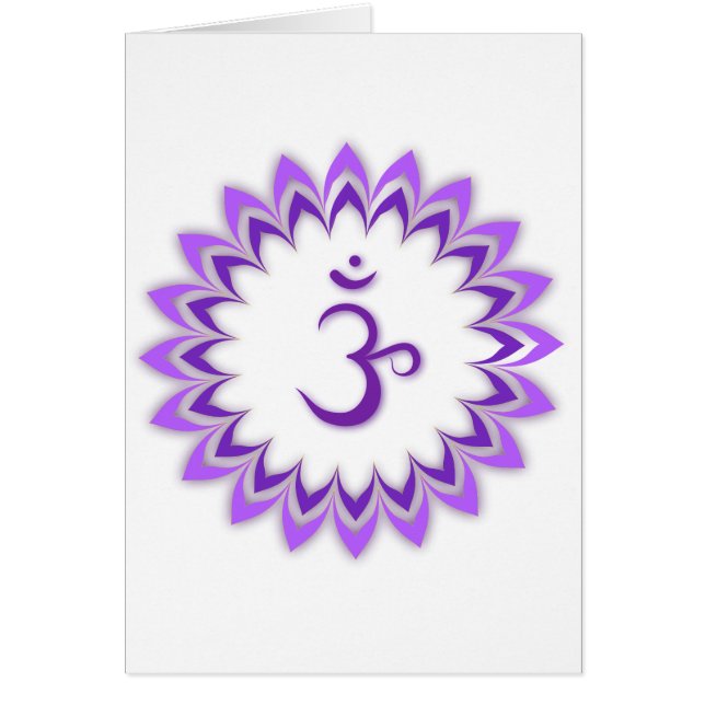 Símbolo Om / Crown Chakra (Frente)