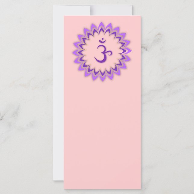 Símbolo Om / Crown Chakra (Anverso)