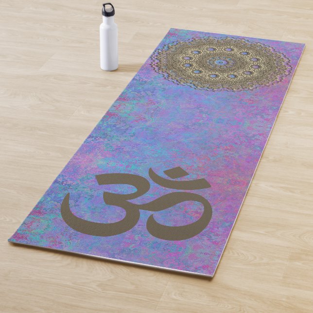 símbolo om mandala yoga mat (In situ)