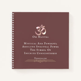 Símbolo Om Meditación Cotización Espiritual Diario