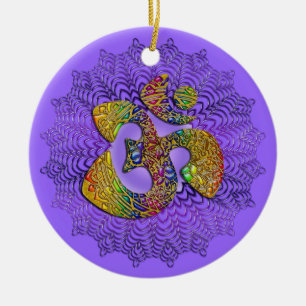 Símbolo OM universal/AUM - ornamento