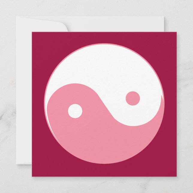 Símbolo rosa Yin-Yang (Anverso)