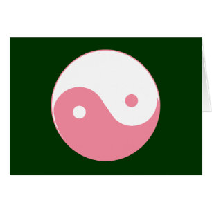 Símbolo rosa Yin-Yang