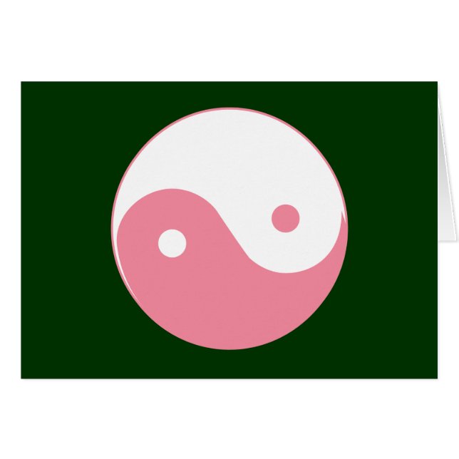 Símbolo rosa Yin-Yang (Anverso (Horizontal))