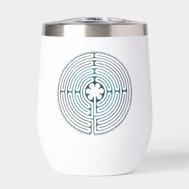 Símbolo sagrado de geometría - Laberinto de Chartr (Frente)