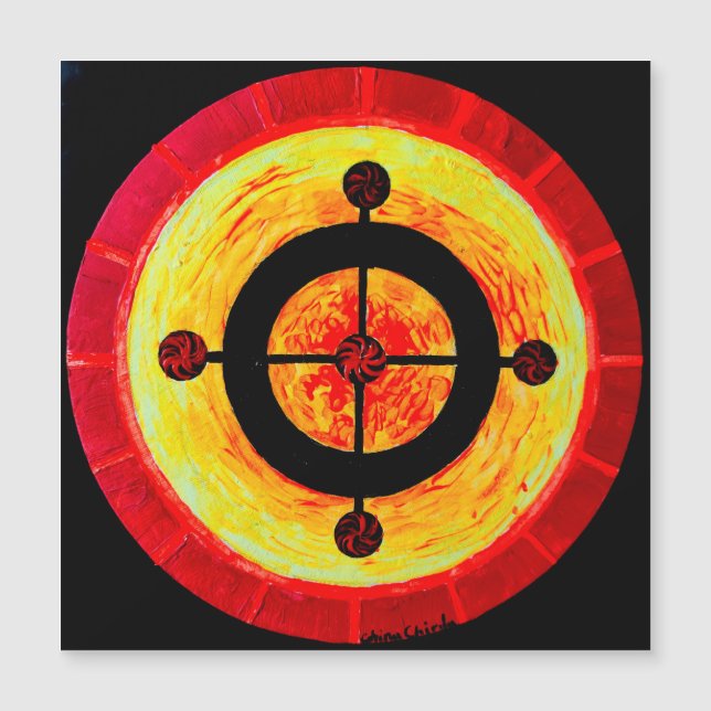 Símbolo solar celta (Anverso)