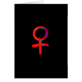 Símbolo universal femenino para mujer