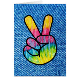 Símbolo vertical de paz de tinte