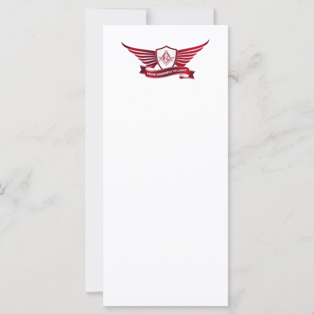 Símbolo y escudo de masonería (Anverso)