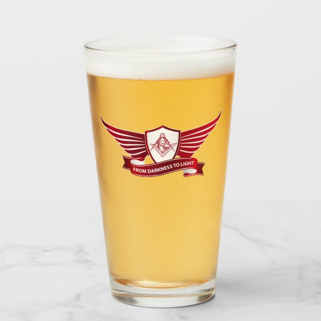 Símbolo y escudo de masonería (Anverso (lleno))