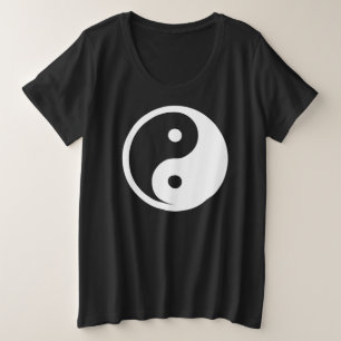 Símbolo Yin Yang - diseño de tatuajes sólidos 2