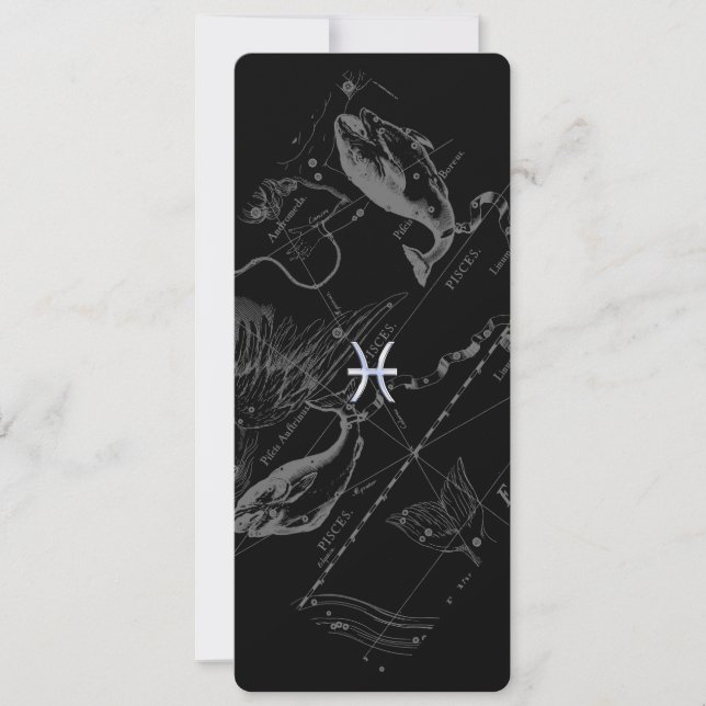 Símbolo zodiaco cromado de piques de estilo en Hev (Anverso)