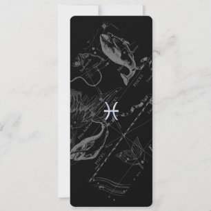 Símbolo zodiaco cromado de piques de estilo en Hev