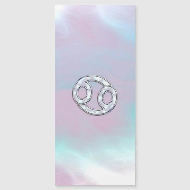 Símbolo zodiaco de cáncer de piel de perla (Anverso)