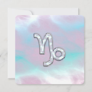 Símbolo zodiaco de Capricornio sobre la madre de l