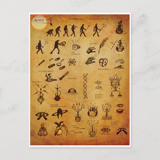 Símbolos2 postal (Anverso)