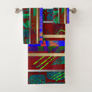 Símbolos abstractos afrocéntricos