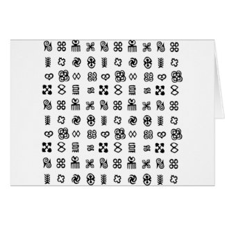 Símbolos africanos de Adinkra
