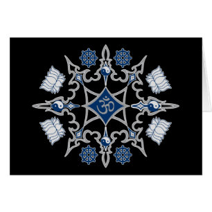 Símbolos budistas tribales