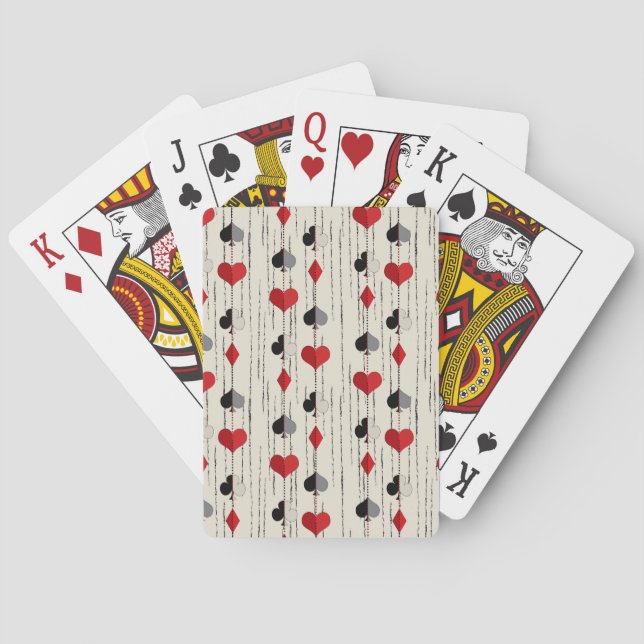 Símbolos de cartas de juego de póquer (Reverso)