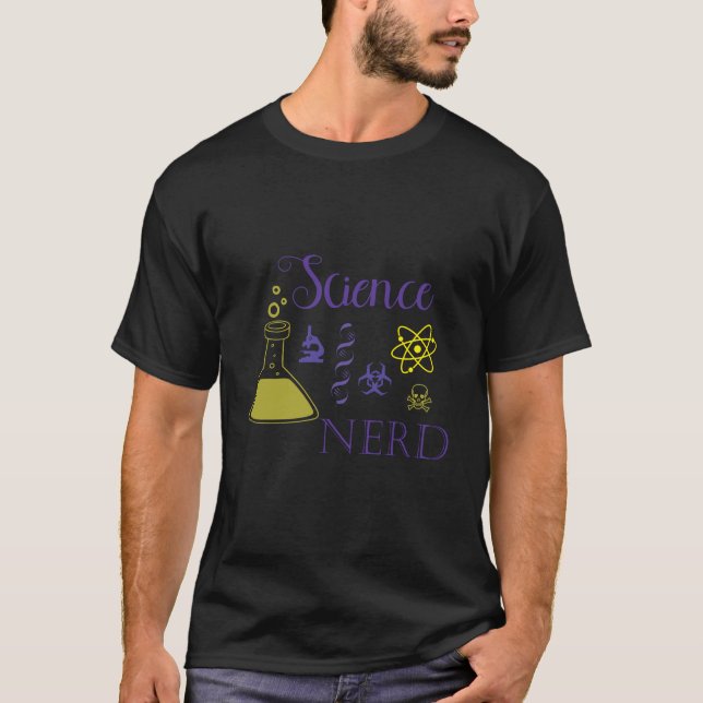 Símbolos de ciencia Nerd Camisa de mujer (Anverso)