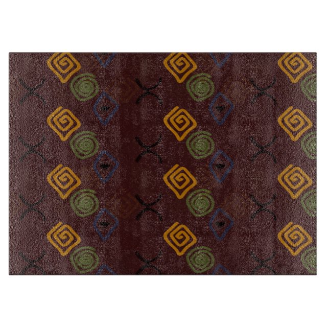 Símbolos de la Borgoña. Tabla de cortar (Anverso)