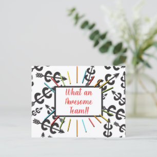 Símbolos de países cruzados Impresionante tarjeta 