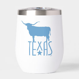 Símbolos de Texas, Longhorn, azul